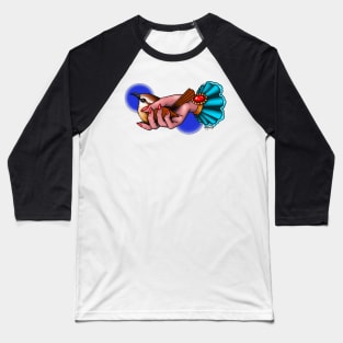 A Bird In The Hand Baseball T-Shirt